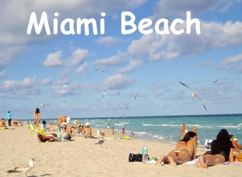 The South Beach Party House - Large Groups - Walk To Everything! Miami Beach Exterior foto